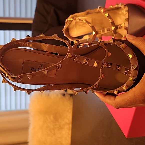 RARE Limited Edition Matte Purple VALENTINO Rock Stud Heels | Size 9 - Picture 8 of 12